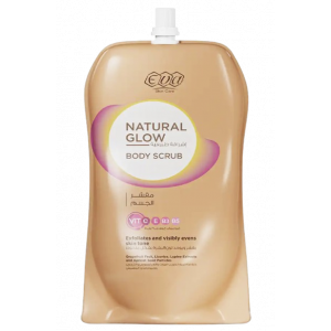 EVA SKIN CARE NATURAL GLOW BODY SCRUB POUCH 250 GM